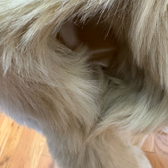 Dennis Basso Full Length Faux Fur Coat Size 1X - Picture 7 of 9